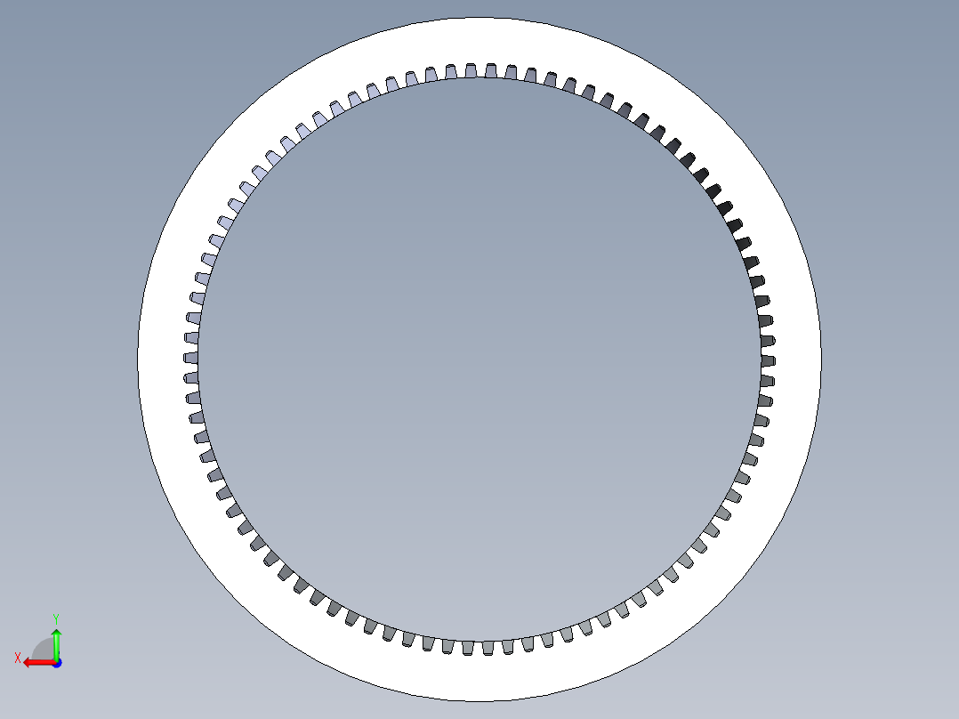 B2005188-斜齿内齿轮后视图