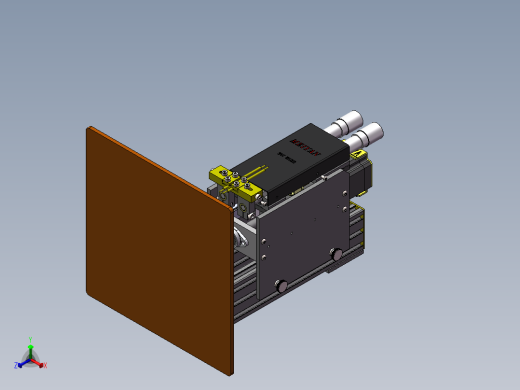 点焊机设计正等轴测缩略图