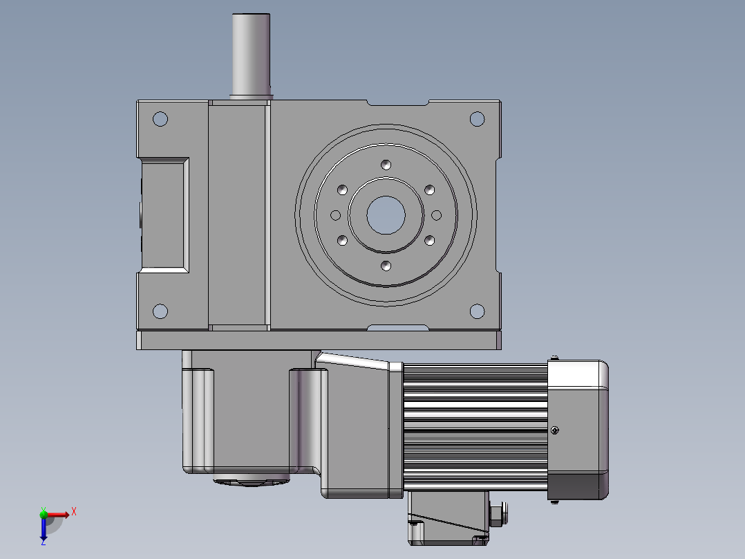 RU140DFH-BZ-T-S750（加销孔）俯视图