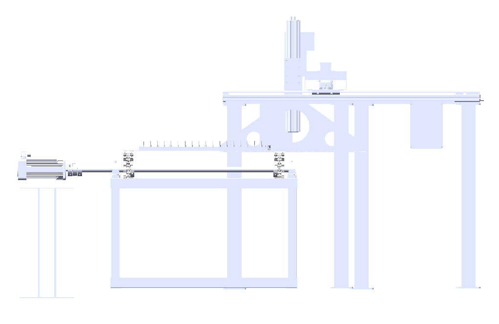 涂装瓶双链自动上料工位流水线