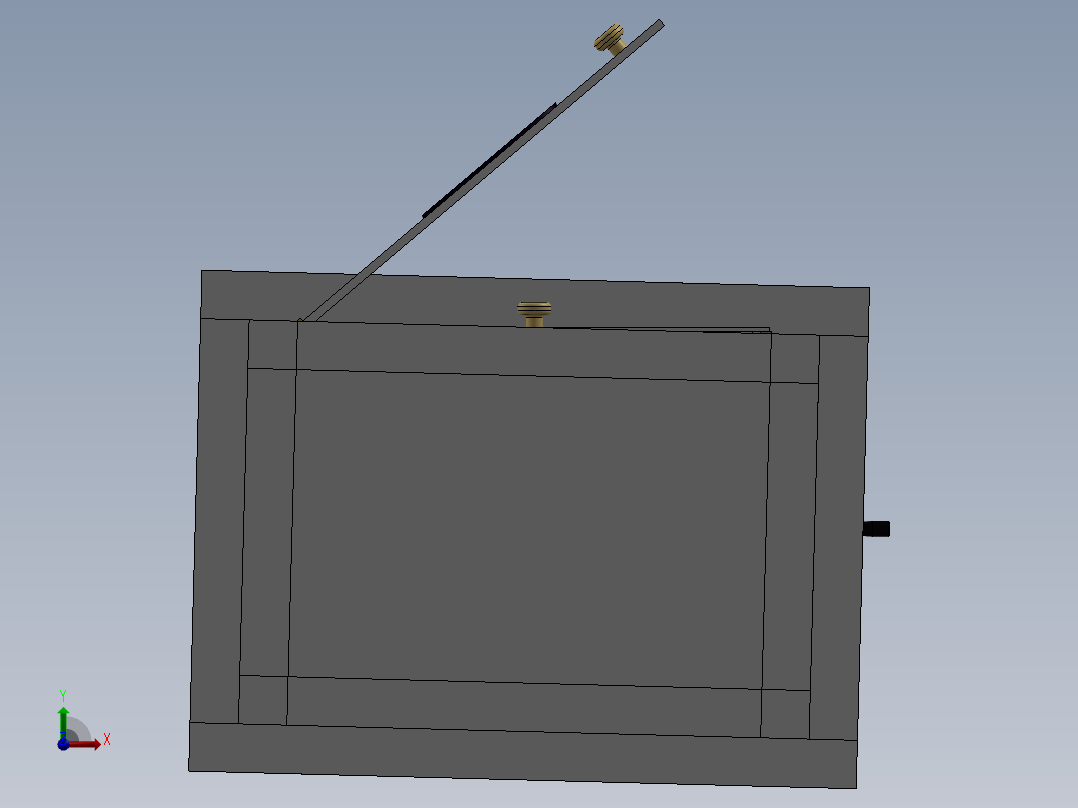 宾福德小型车床前视图