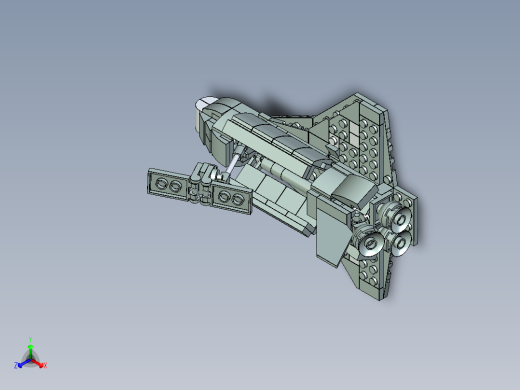 乐高航天飞机 31134