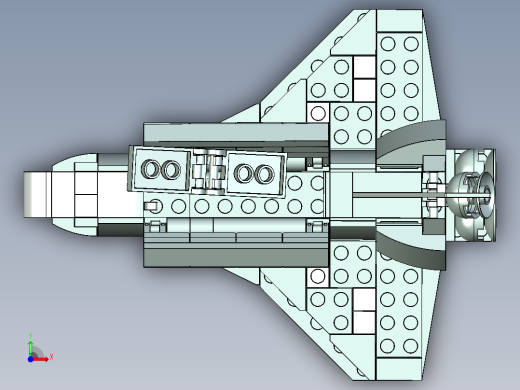 乐高航天飞机 31134前视缩略图