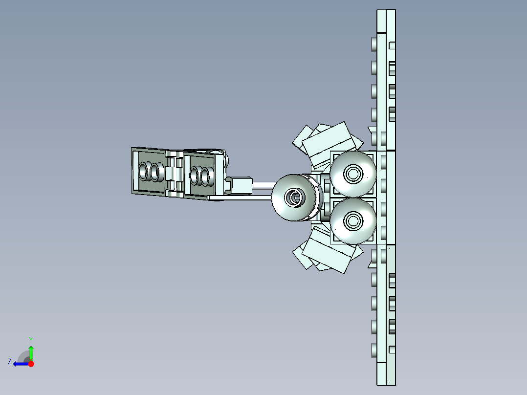 乐高航天飞机 31134右视图