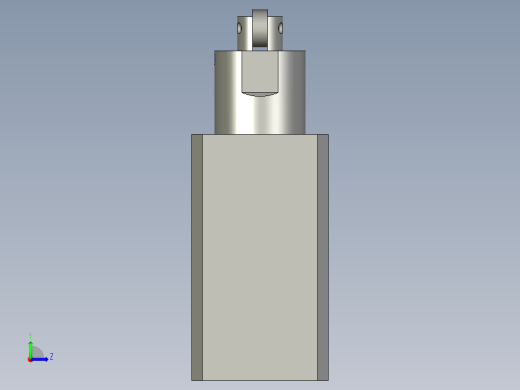 TWQ20x20SR-CS1-GX-2亚德客-阻挡气缸左视缩略图