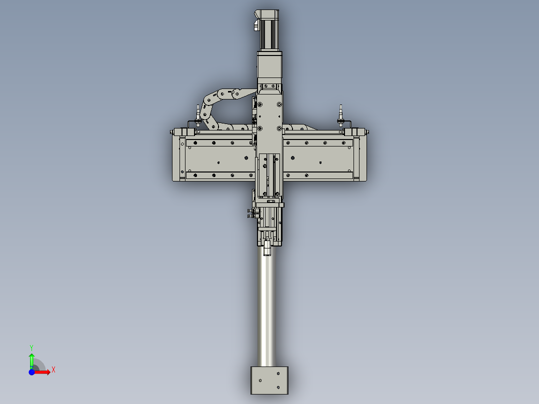 AB转盘机械手前视图