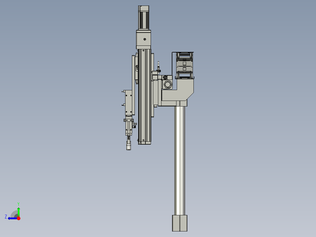 AB转盘机械手右视图