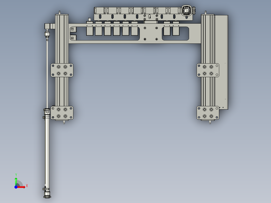 XMGSJSL-A4-001送料组件前视图