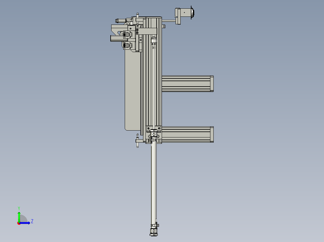 XMGSJSL-A4-001送料组件左视图