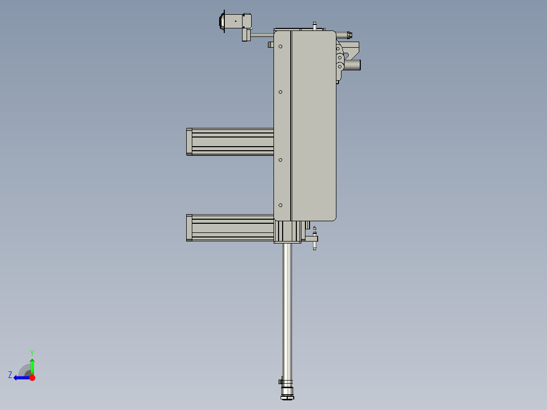 XMGSJSL-A4-001送料组件右视图