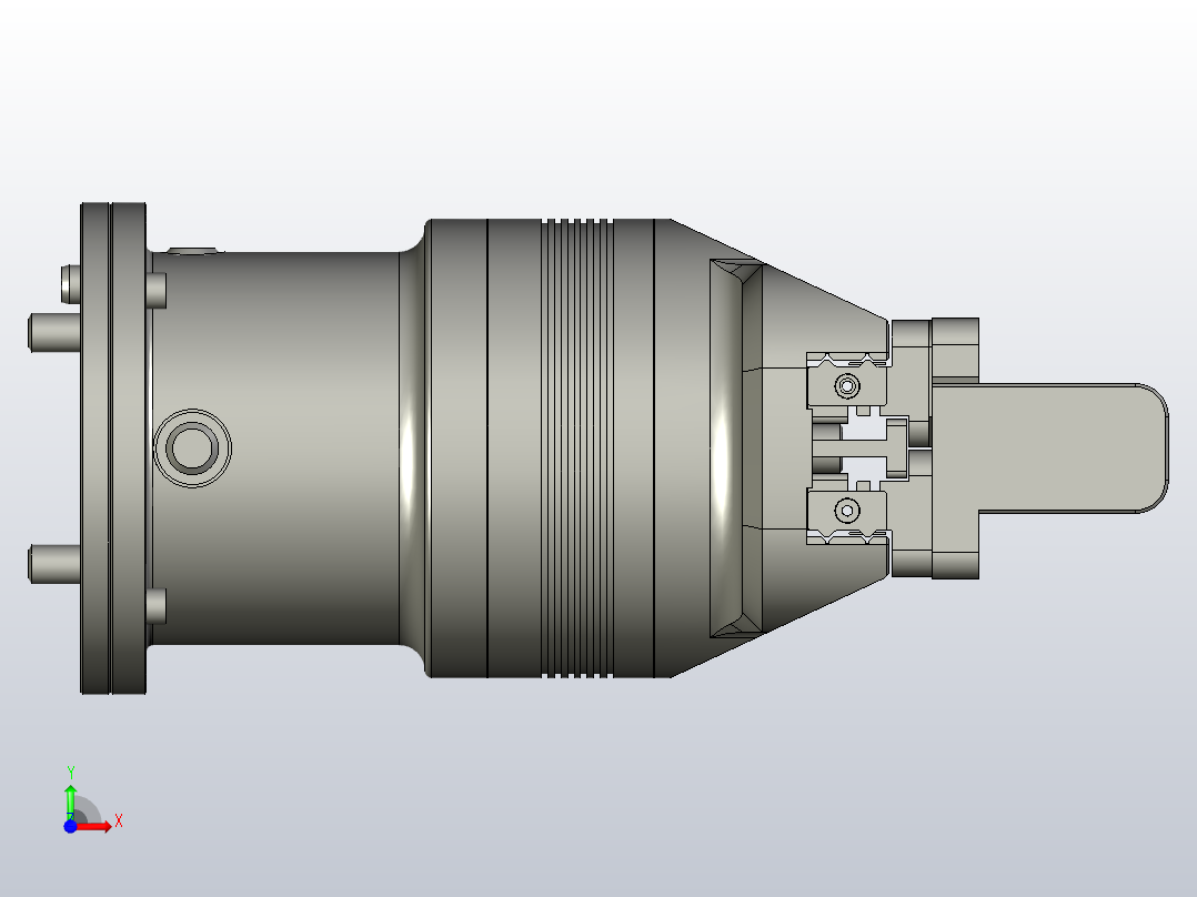 EG2-4E2 电动夹爪前视图