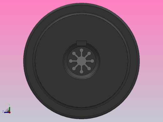 LM型梅花形弹性联轴器_LM10联轴器J170×142／Z70×107右视缩略图