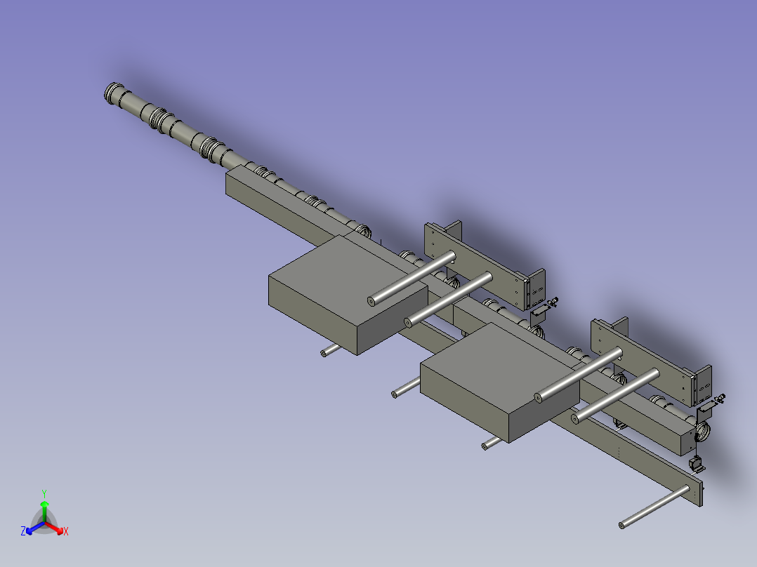 上料定位模组正等轴测图