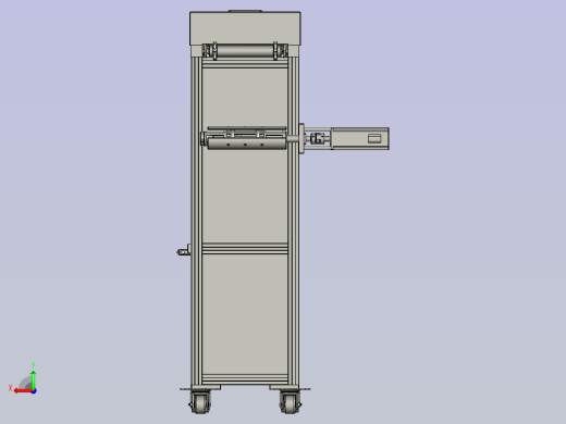 用于塑料吹膜机的分膜装置后视缩略图