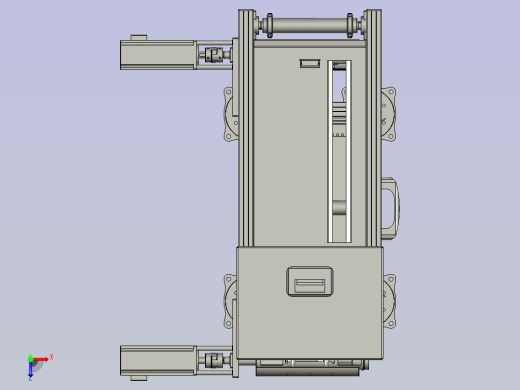用于塑料吹膜机的分膜装置俯视缩略图