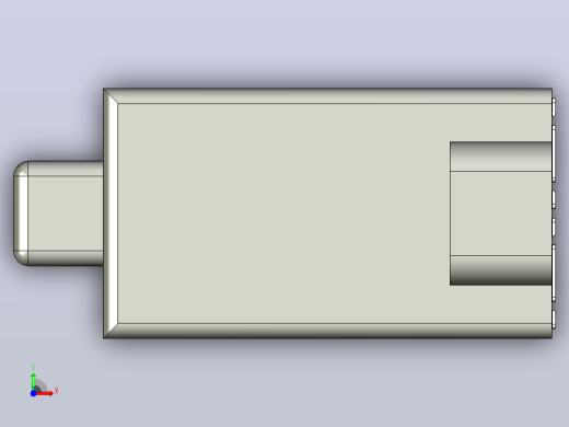 USB-2.0-2端口-类型A-面板安装-110前视缩略图