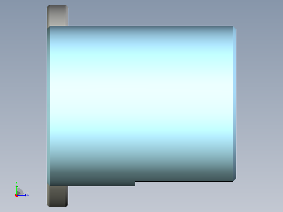 STGW90 PE90科恩嵌件2mm x 0.5mm左视图