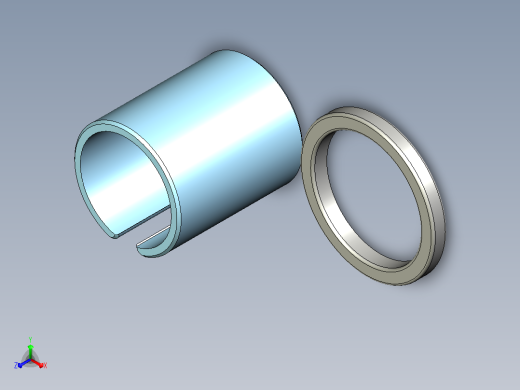 STGW90 PE90科恩嵌件2mm x 0.5mm正等轴测缩略图