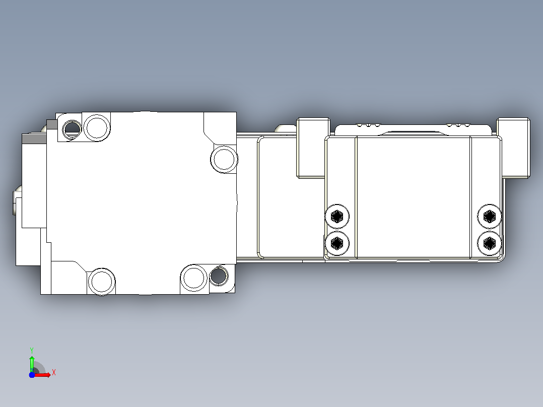 钢基模组TPA-KNR-4002C-150A1-ML-H1前视图