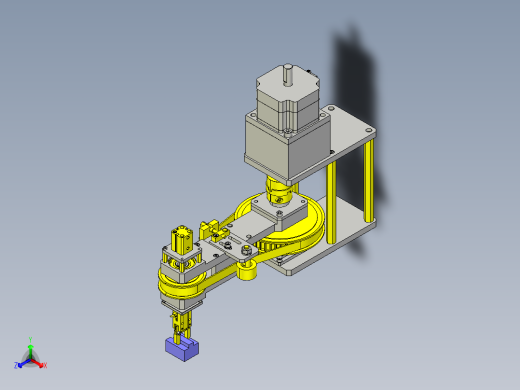工件反转转移机构_