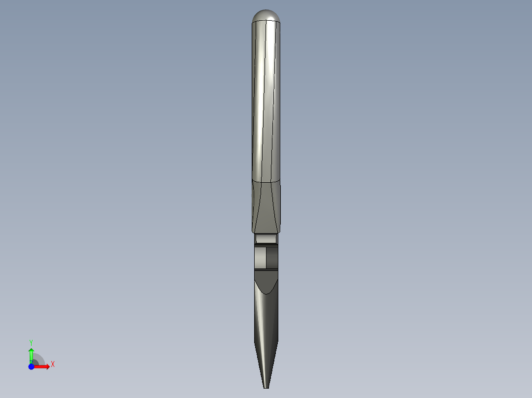 尖嘴钳模型前视图