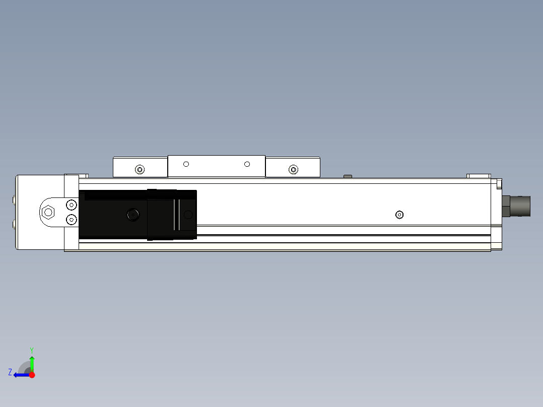 Toyo东佑达直线模组-ECH10-100-BL-100W右视图