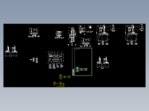 720电火花高速穿孔机（带公差图纸太多）