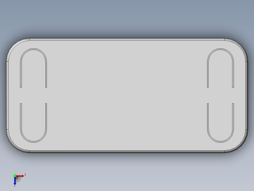 吸塑包装盒俯视缩略图