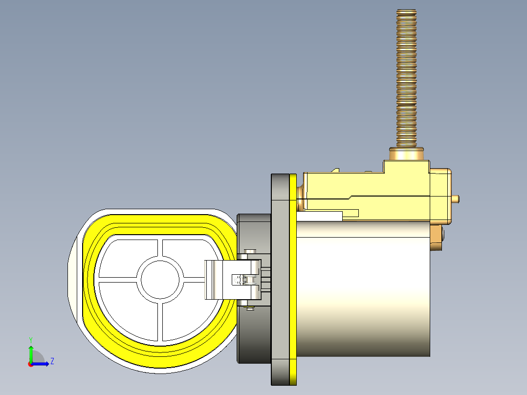 FCS32L0001-000交流充电座左视图