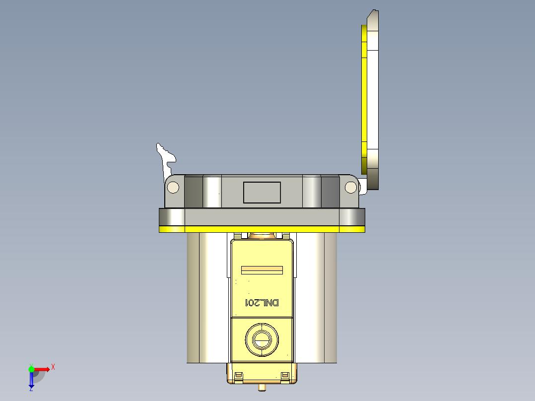 FCS32L0001-000交流充电座俯视图