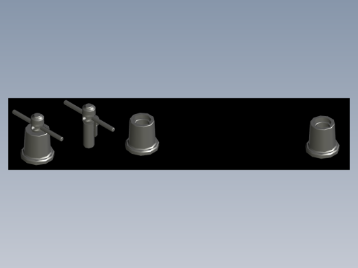CAD格式机械制图二维100例练习-82 三维模型的装配与分解(一)——千斤顶