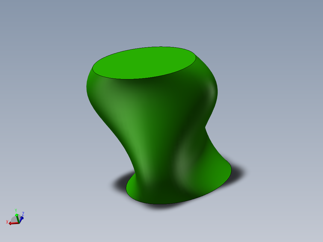 SW格式3D图(模型练习题)-046主视图