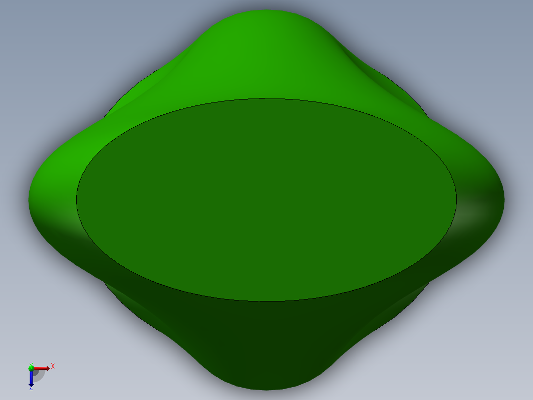 SW格式3D图(模型练习题)-046俯视图