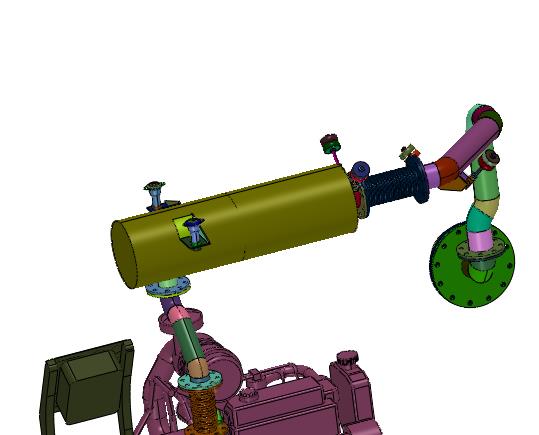 发电机净化消音机体系统