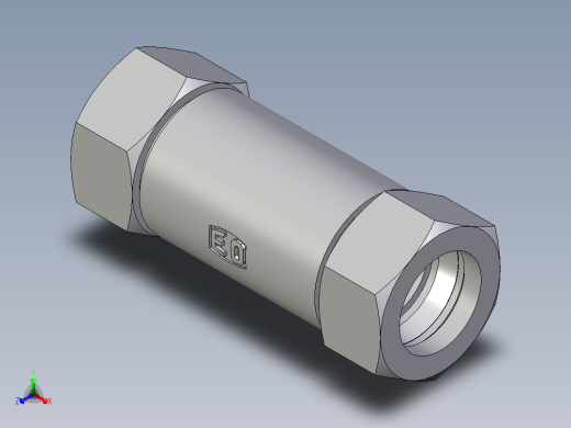 卡套式工业通用硬管接头EO_Weld_bulkhead_fitting_ESV28L71