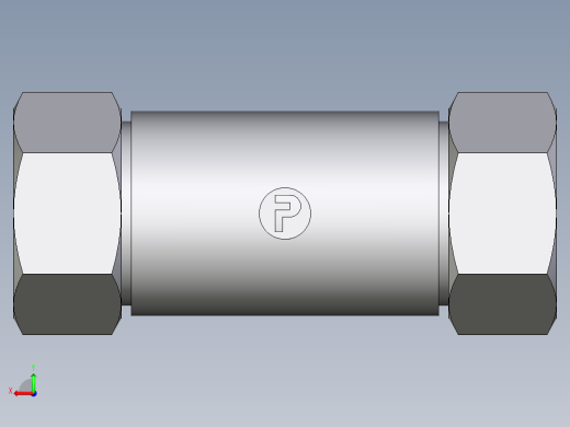 卡套式工业通用硬管接头EO_Weld_bulkhead_fitting_ESV28L71后视缩略图