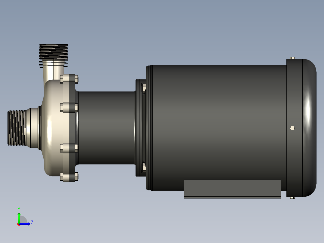 BOMBA 进行曲 - 泵左视图