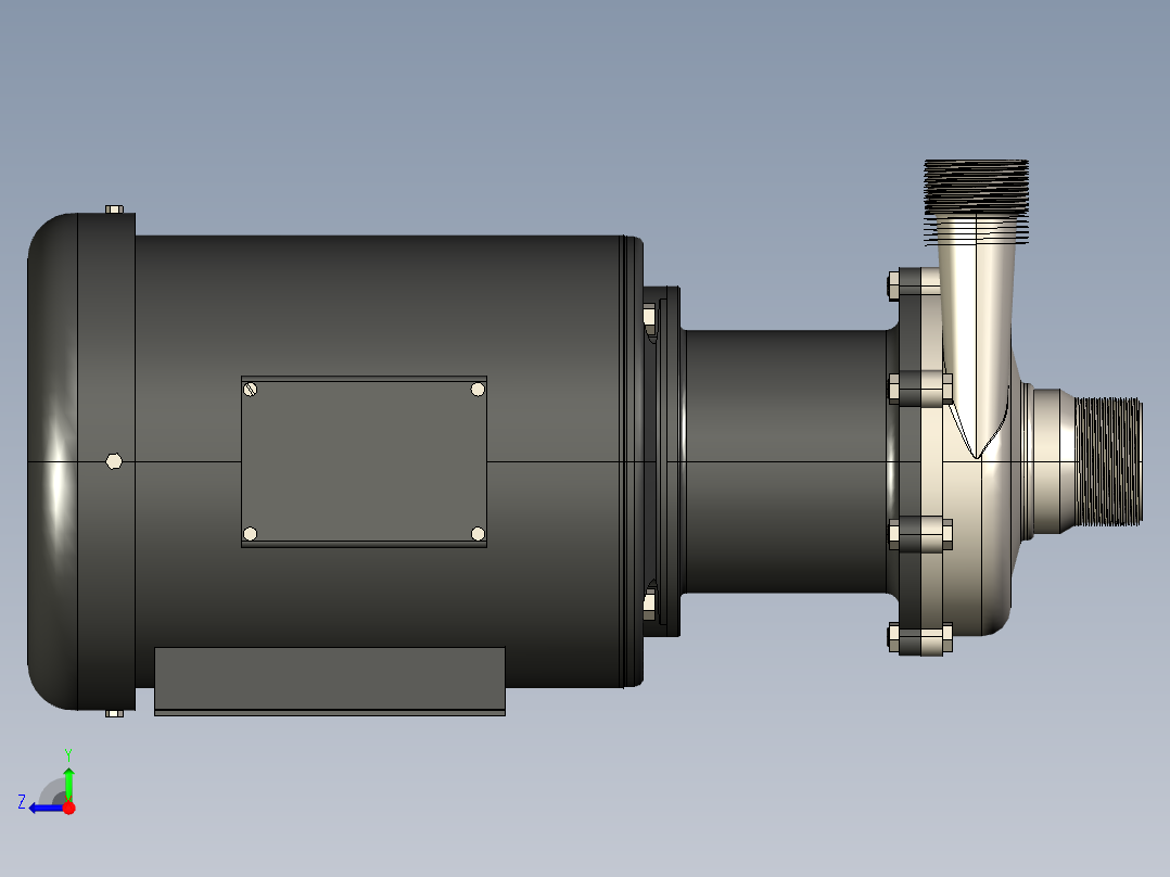 BOMBA 进行曲 - 泵右视图