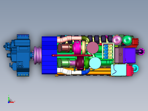 德国MTU发电机组前视缩略图