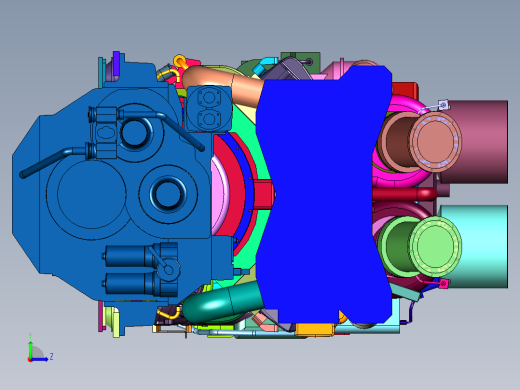 德国MTU发电机组左视缩略图