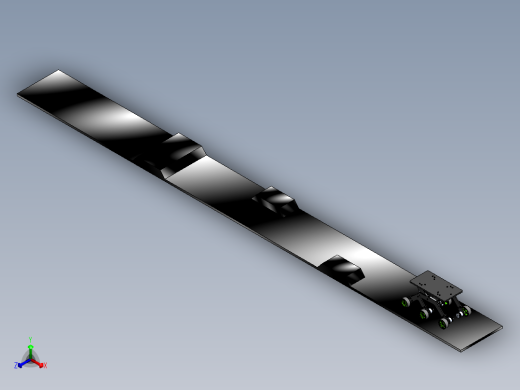 摇臂转向架机构