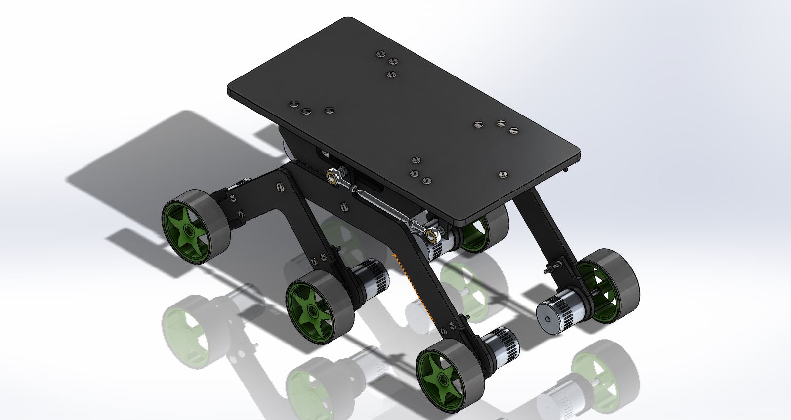 摇臂转向架机构