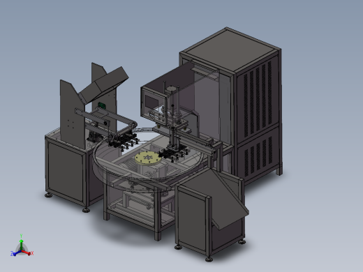自动转盘式高频吸塑包装机