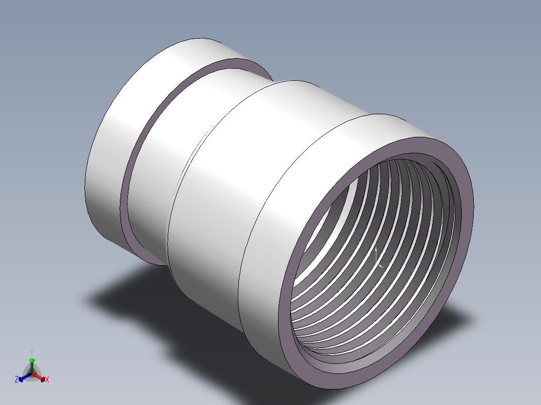 管箍-异径有边 DN25-DN20