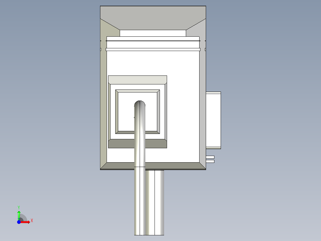 基恩士GV-22(P)_kc图纸模型前视图