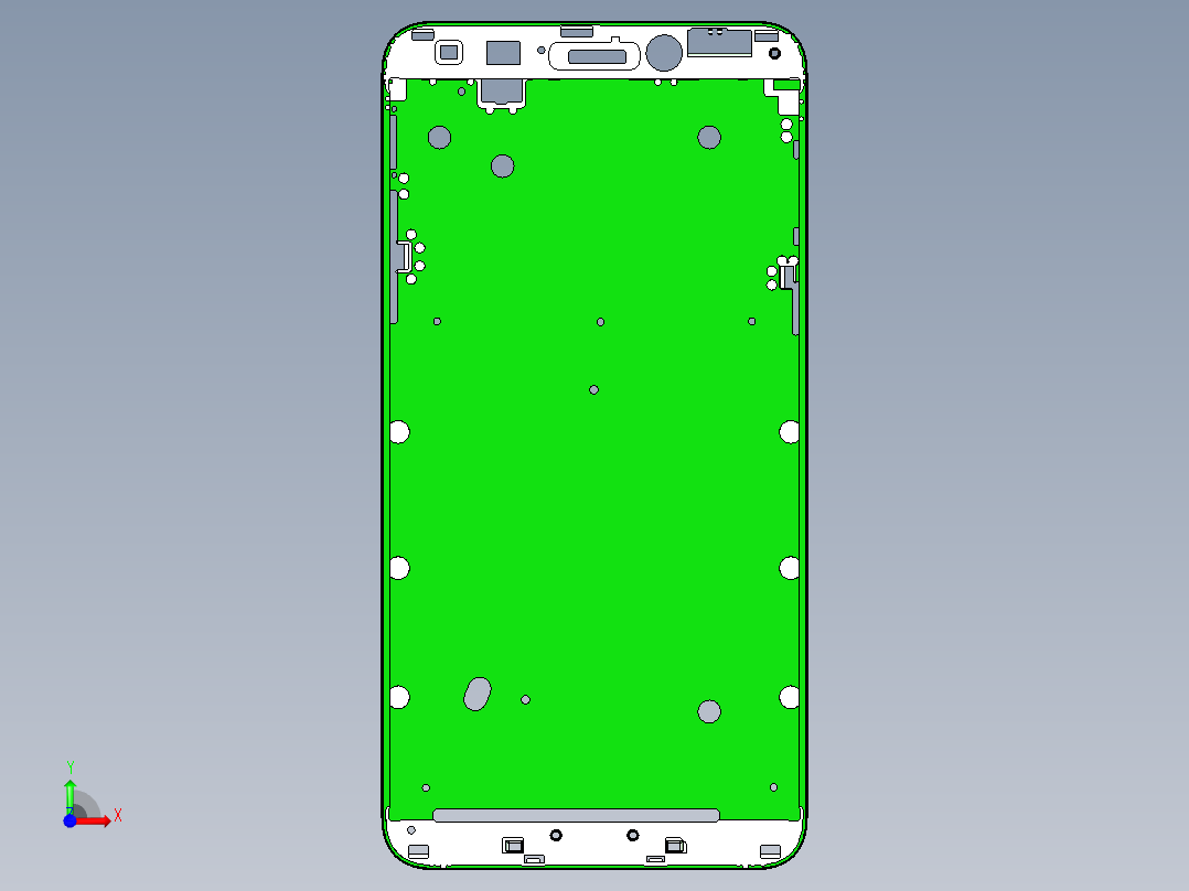 s1-cnc9-笔记本CNC工装夹具三维模型3D-20150203前视图