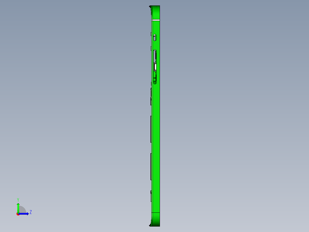 s1-cnc9-笔记本CNC工装夹具三维模型3D-20150203左视图