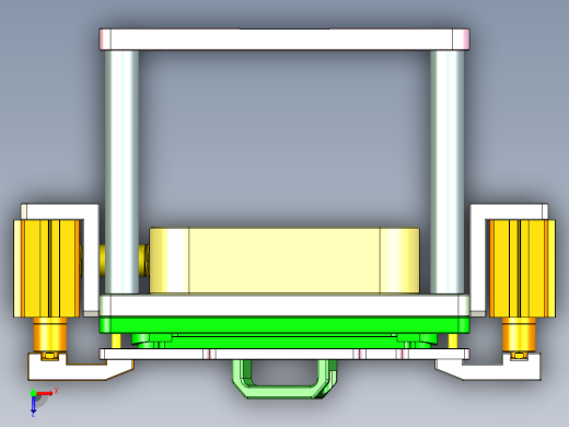 C100PA-D笔记本CNC工装夹具三维模型-CNC2-0413俯视缩略图