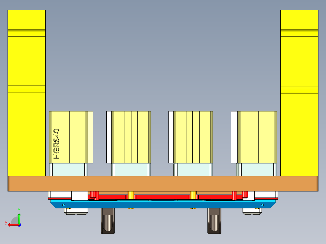 X321-C-笔记本CNC工装夹具三维模型CNC1-190902后视图