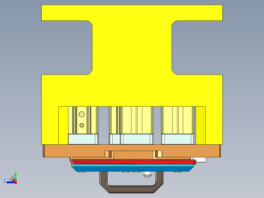 X321-C-笔记本CNC工装夹具三维模型CNC1-190902右视缩略图